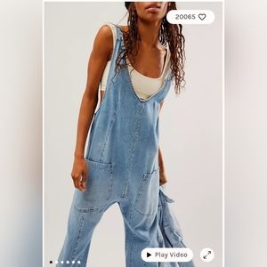 Free People High Roller Jumpsuit - NWOT.